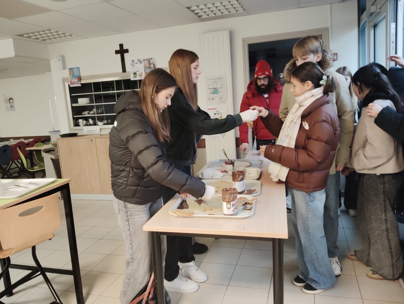 Chandeleur au collège